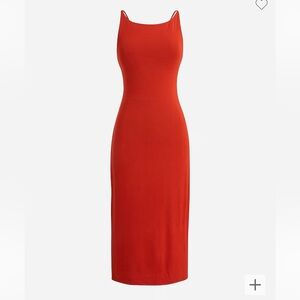 NWT J.Crew FormKnit Boatneck Midi Dress
